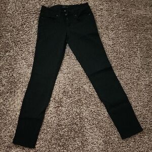 Bebe Black Skinny Jeans Sleek Modern Fit